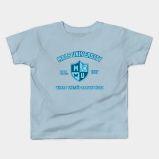 MALS University (Where There's Always Hope & Butterfly) Kids T-Shirt